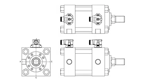 Cylinder Position Switches diagram